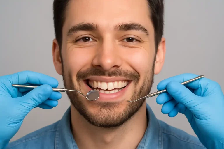 کامپوزیت دندان های کج